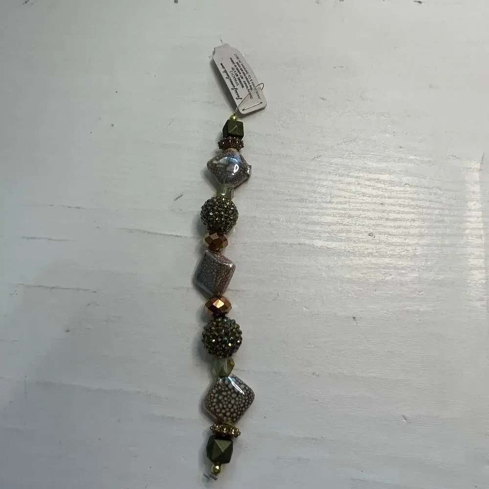 Jesse James Beads Designer Strand Lot Earth Tone NOS